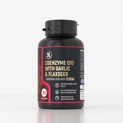 Coenzyme Q10 With Garlic and Flaxseed
