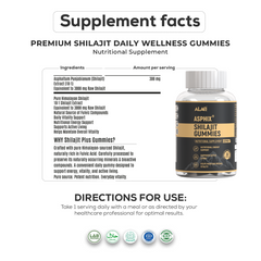 Asphix- Shilajit Gummies